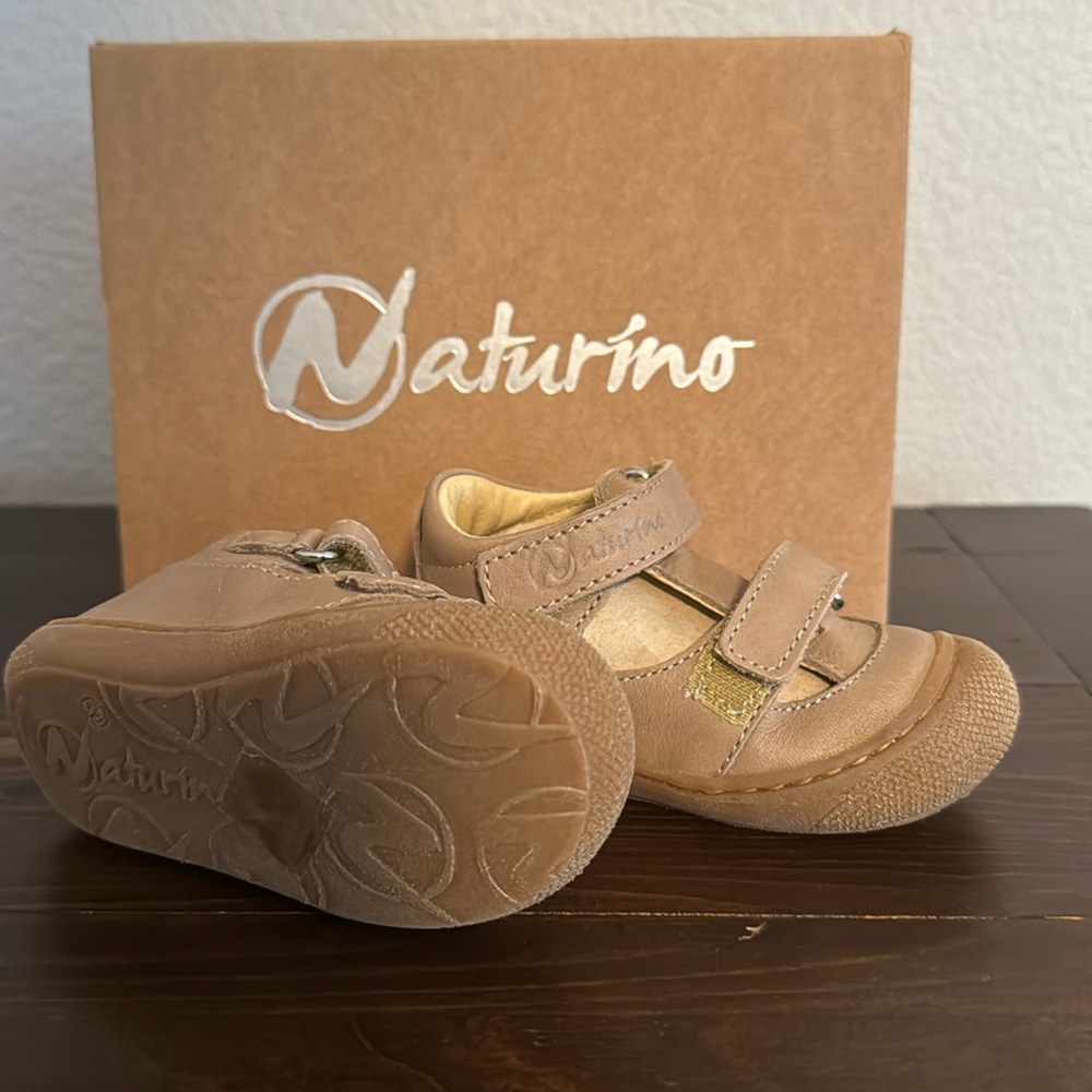 Naturino Puffy Nappa Spazz. Sol Taupe